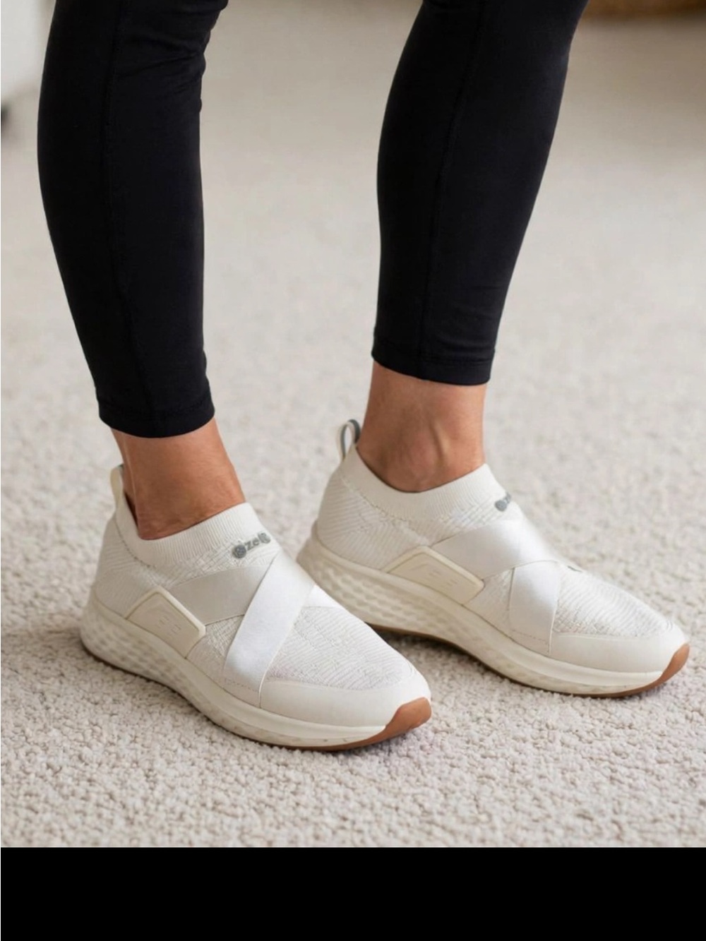 Zella Off-White Lifestyle Sneakers, Nordstrom, Ortholite. NWT